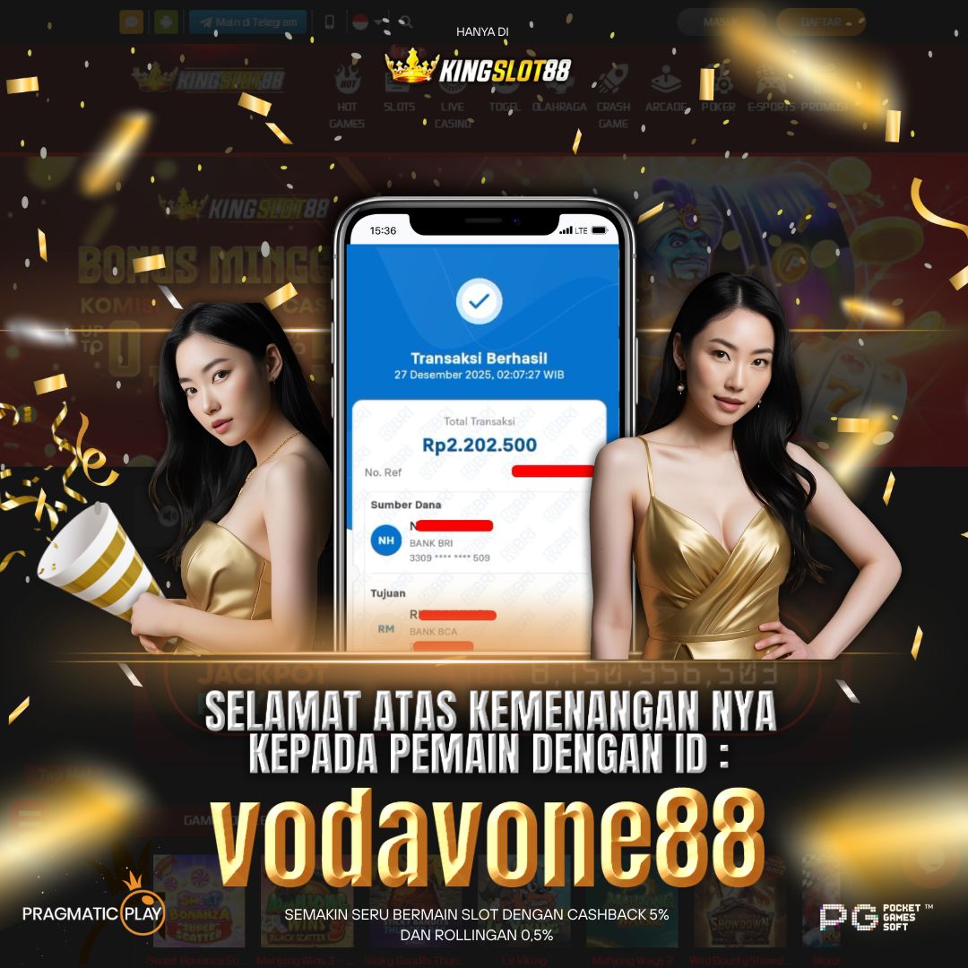 SELAMAT ATAS KEMENANGANNYA UNTUK ID :vodavone88